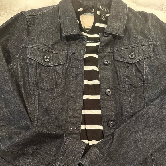 Dark denim Banana Republic jacket size M - Picture 3 of 3